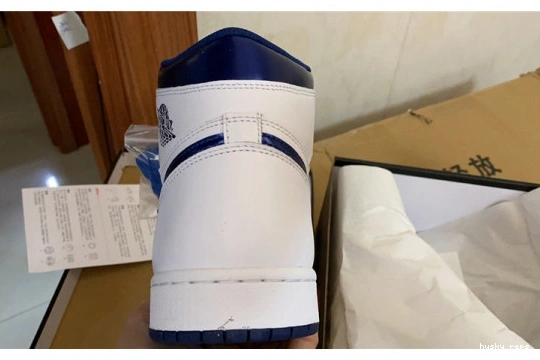 Cheap Husky Metallic 555088-106 AIR Jordan Retro 1 Navy (2016) 555088-106 1218